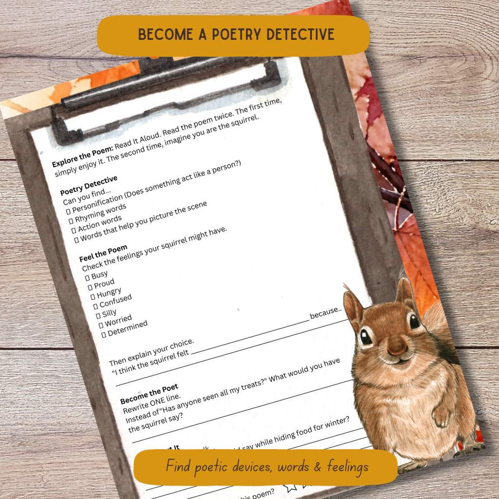The Complete Fall Poetry Curriculum Bundle