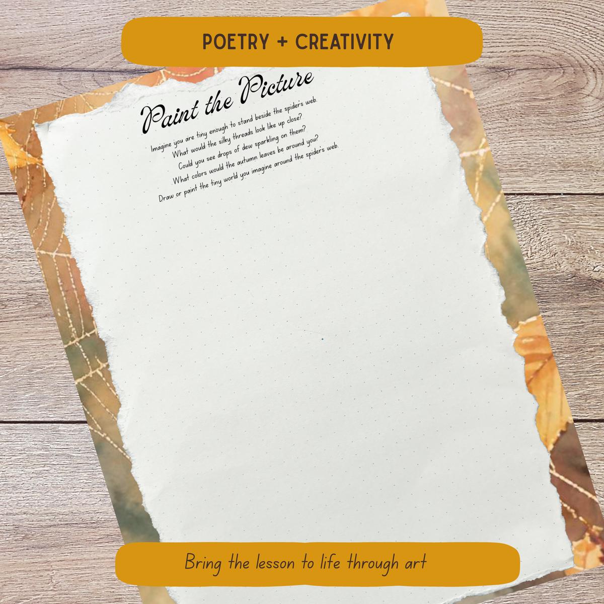 Fall Haiku Poetry Curriculum