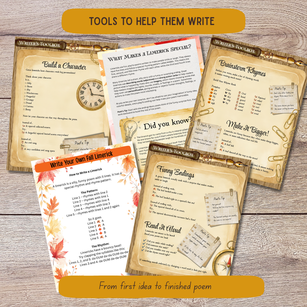The Complete Fall Poetry Curriculum Bundle