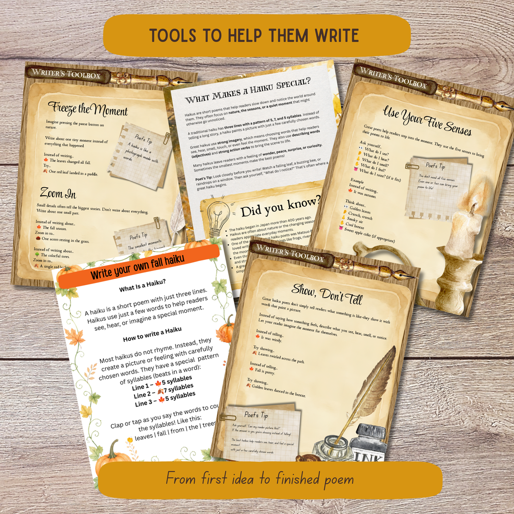 Fall Haiku Poetry Curriculum