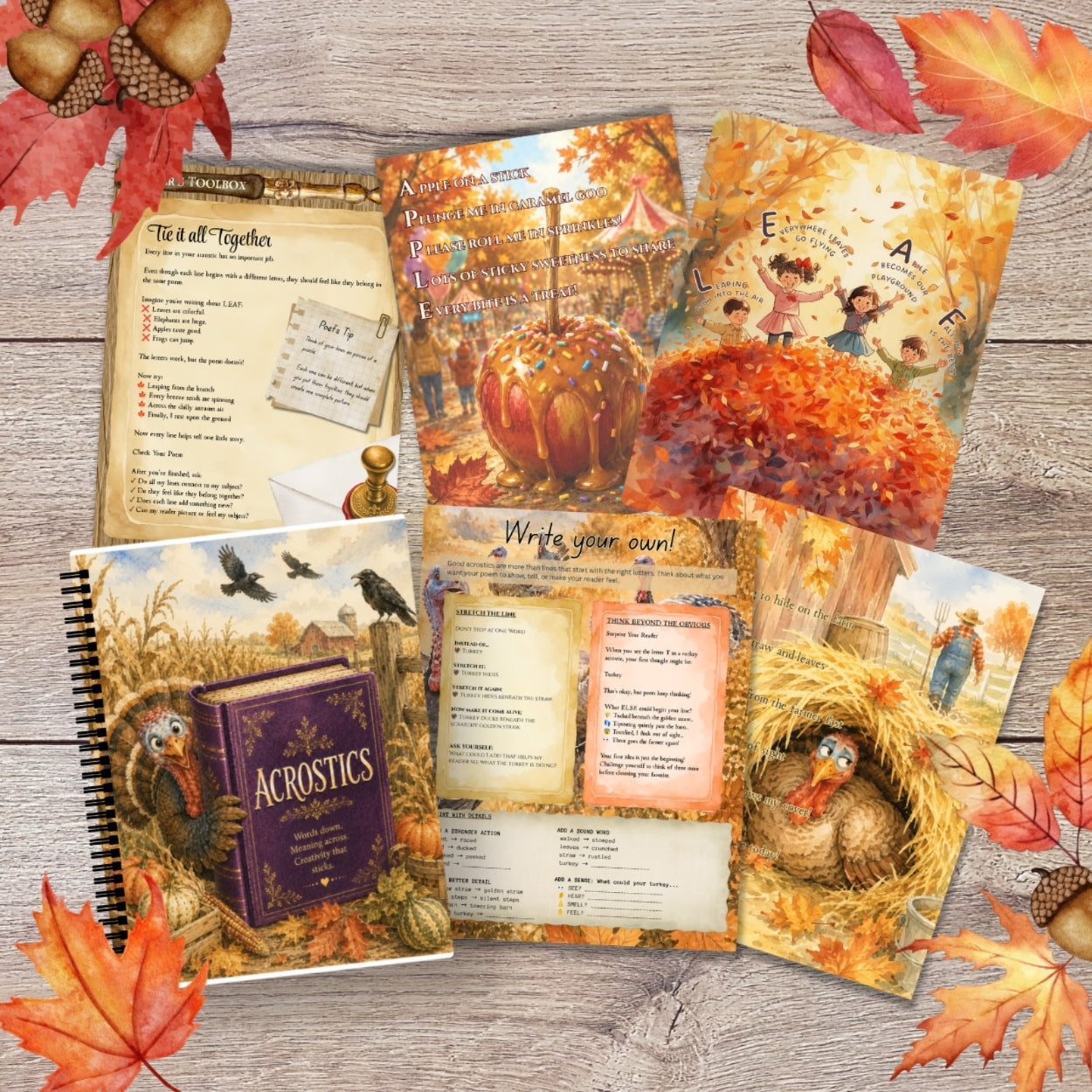 The Complete Fall Poetry Curriculum Bundle