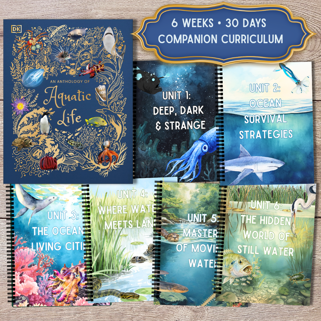 Anthology of Aquatic Life Companion Unit Study