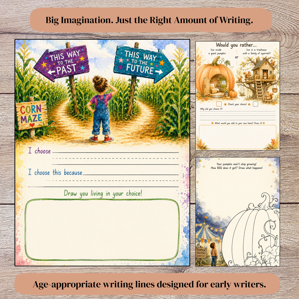 Fall Creative Journal - Early elementary