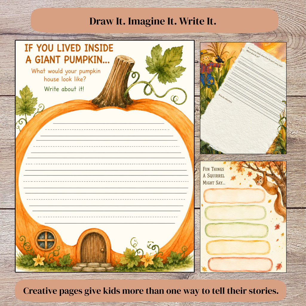 Fall Creative Journal - Early elementary