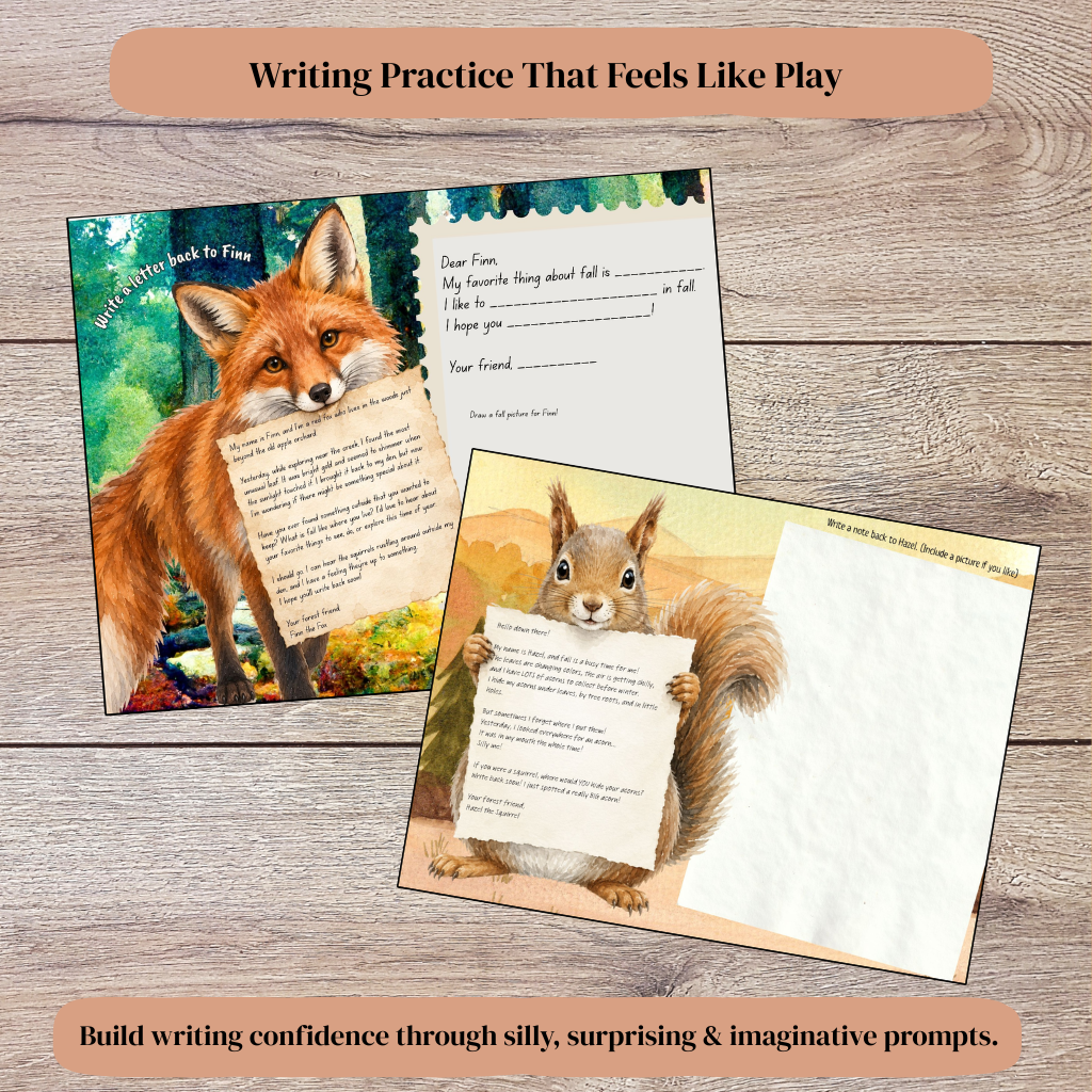 Fall Creative Journal - Early elementary