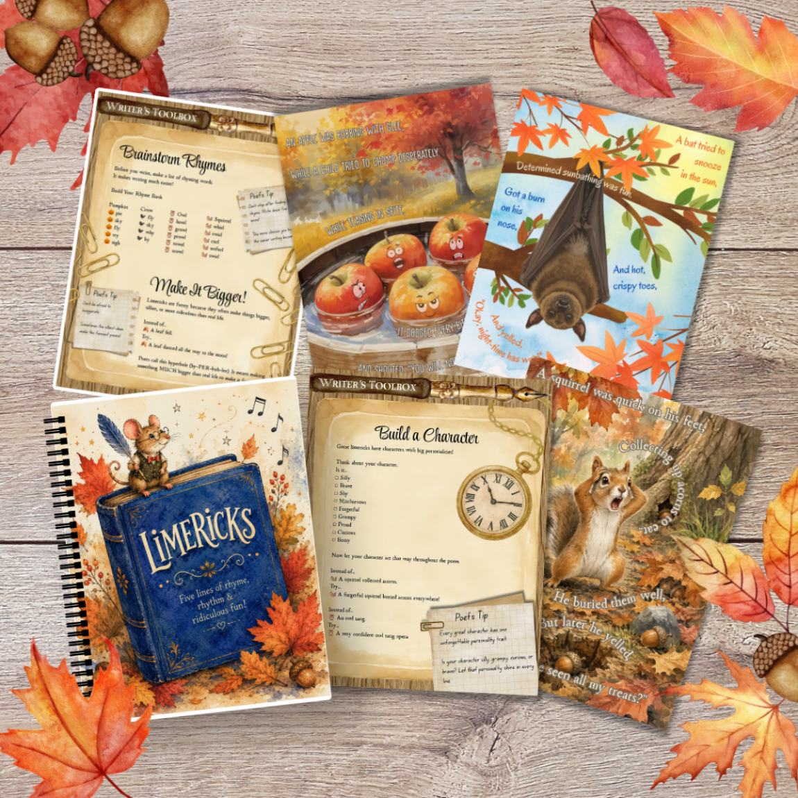 The Complete Fall Poetry Curriculum Bundle