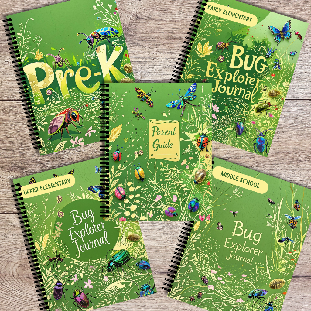 Bug Journal Bundle All Levels (Pre-K–Middle School)