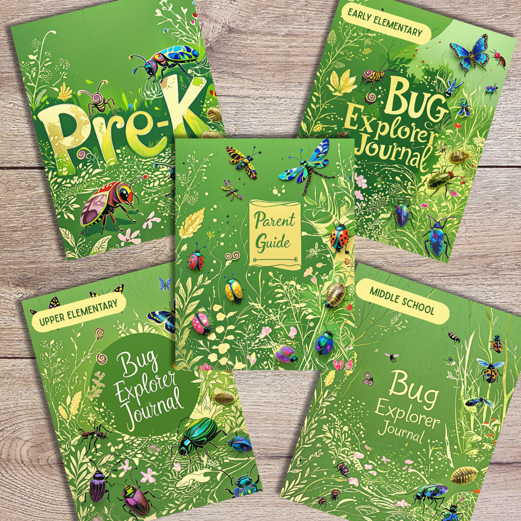 Bug Journal Bundle All Levels (Pre-K–Middle School)