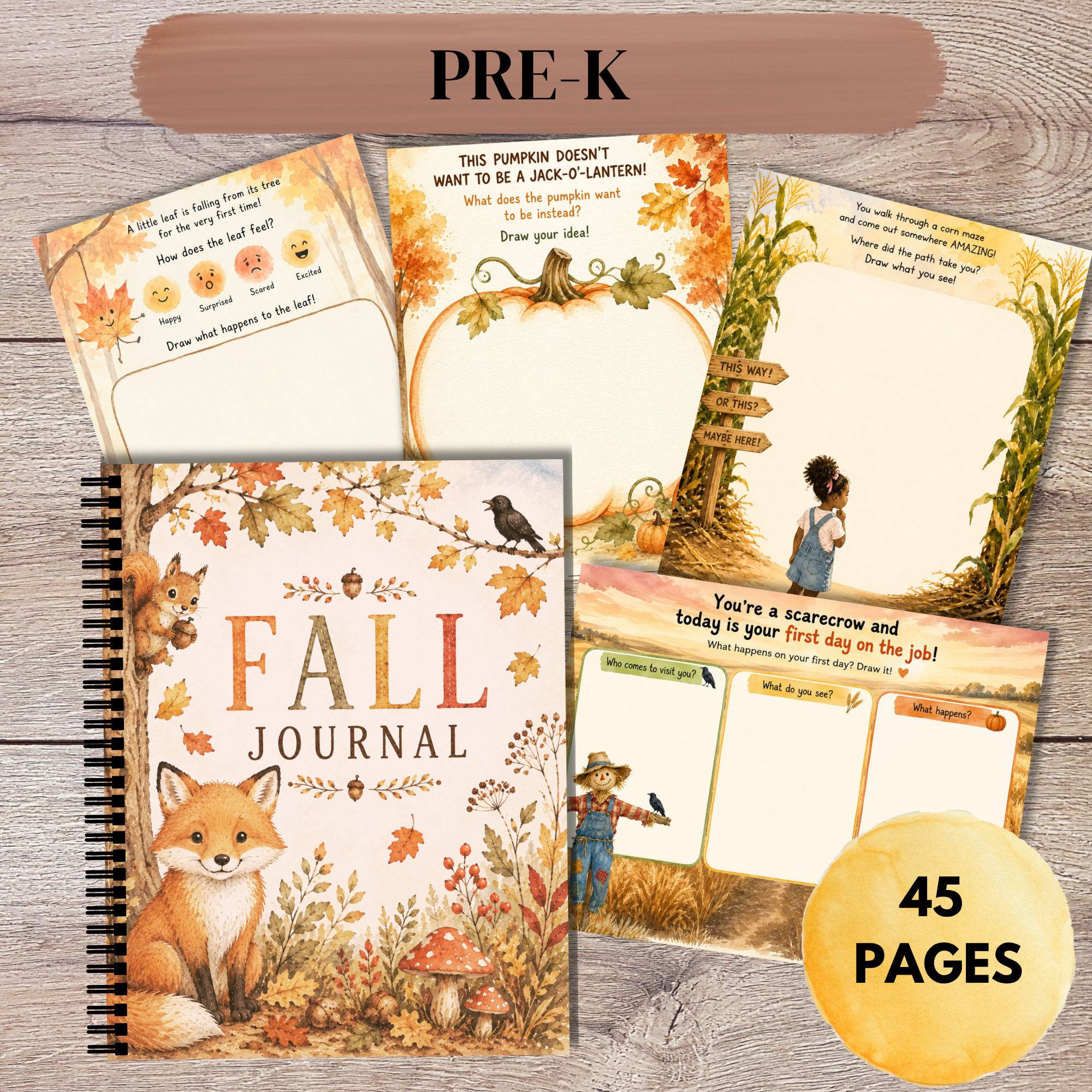 Fall Creative Journal - Pre-K