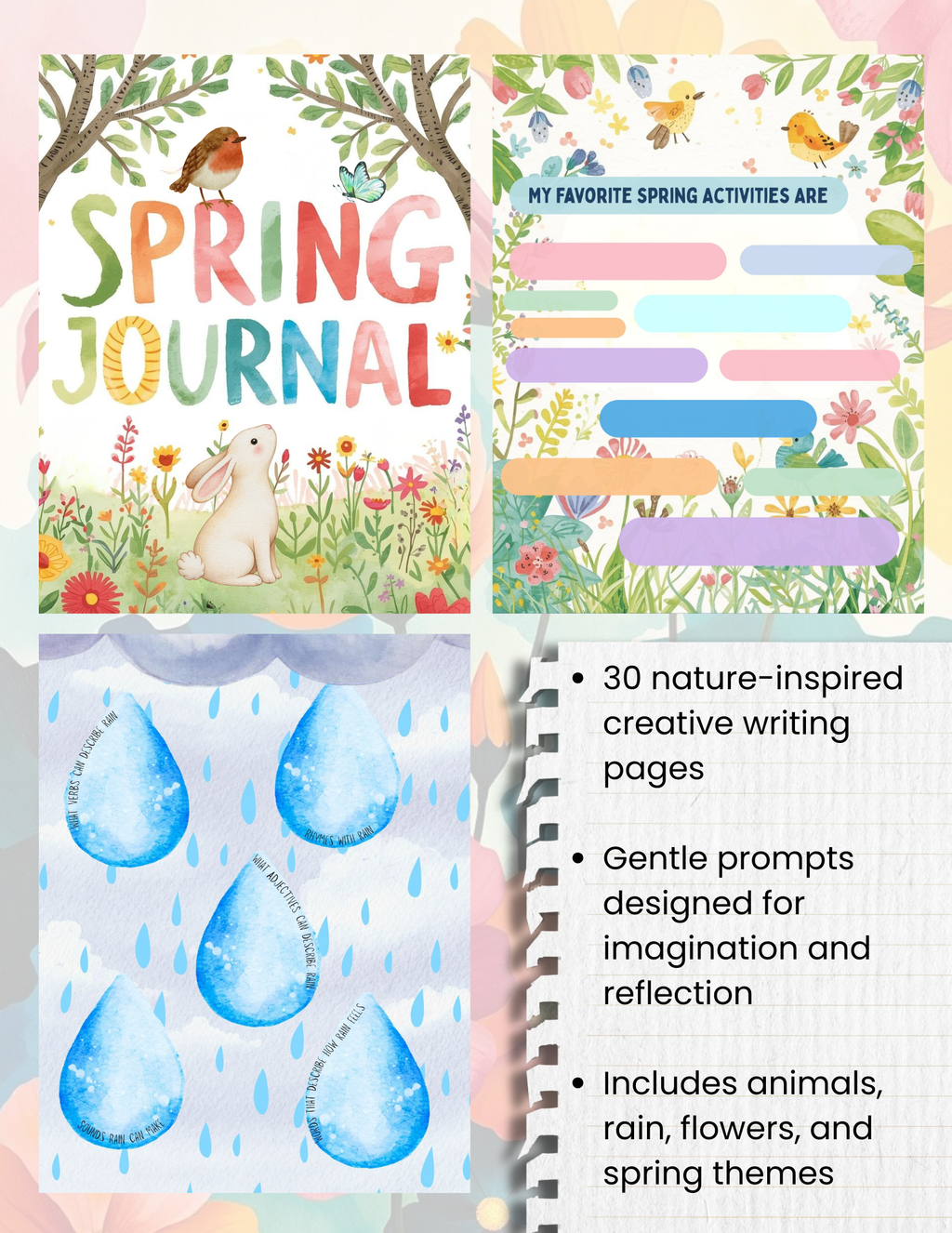 Spring Creative Writing Journal