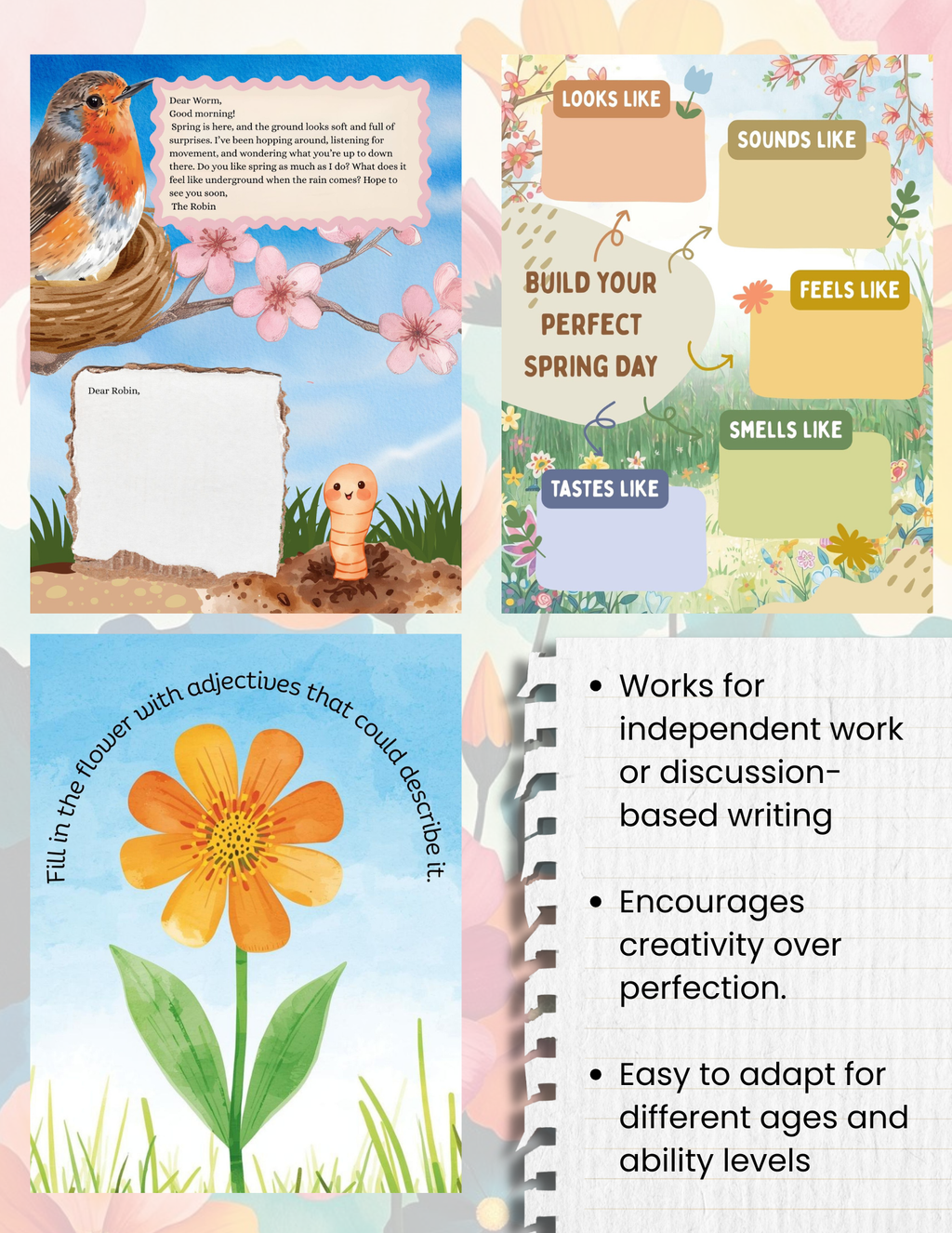 Spring Creative Writing Journal