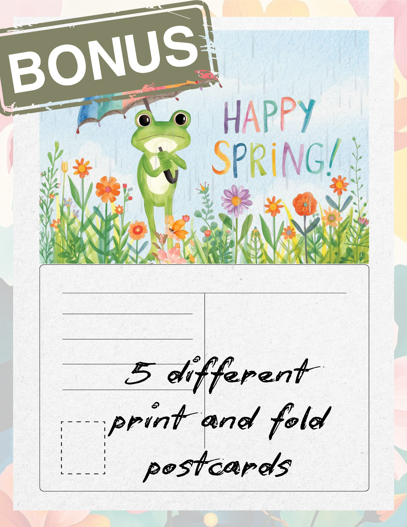 Spring Creative Writing Journal