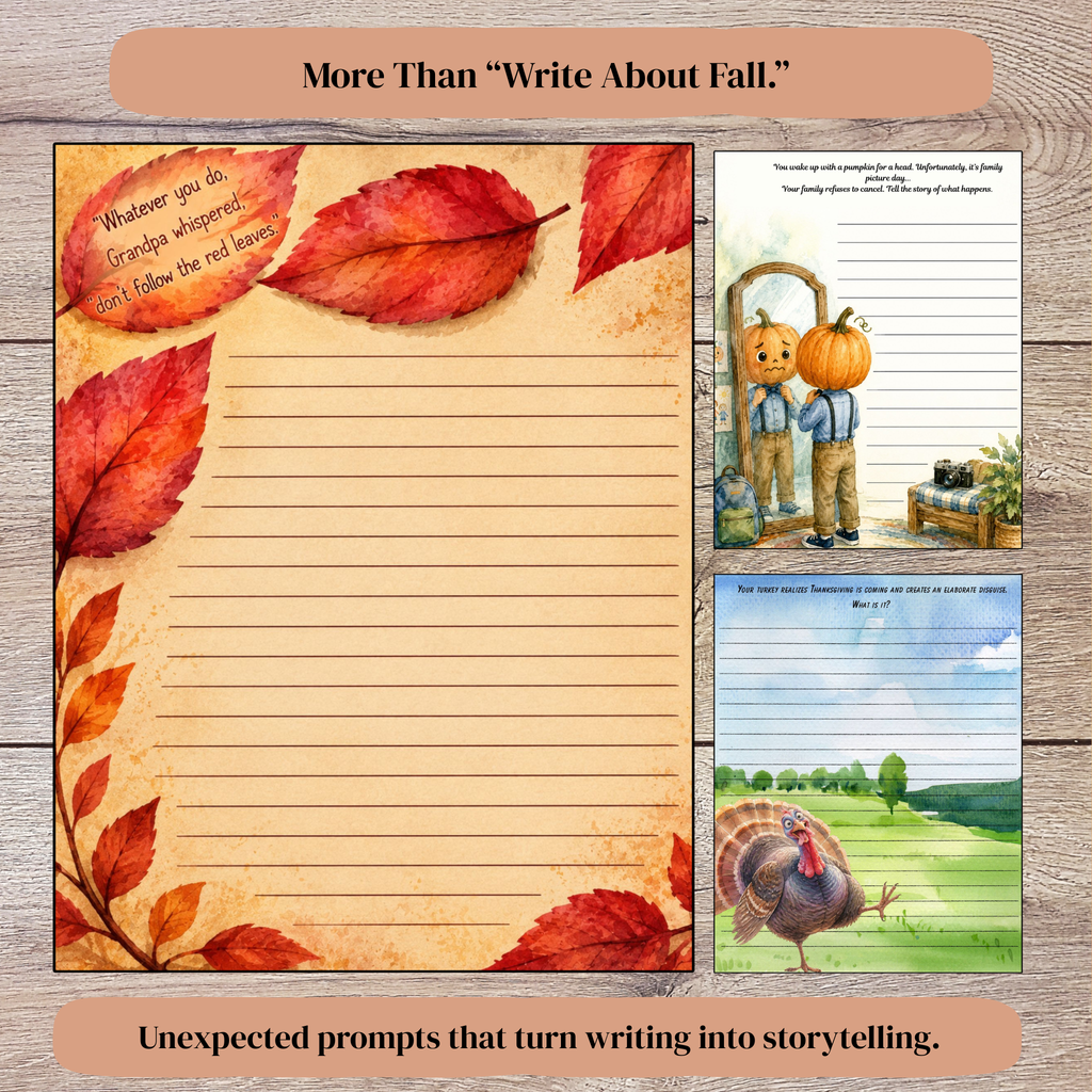 Fall Creative Journal - Upper Elementary