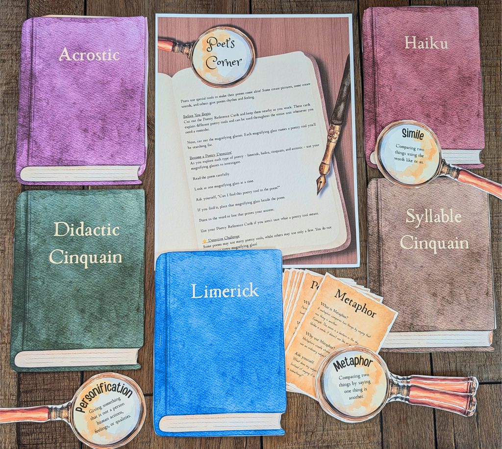 The Complete Fall Poetry Curriculum Bundle