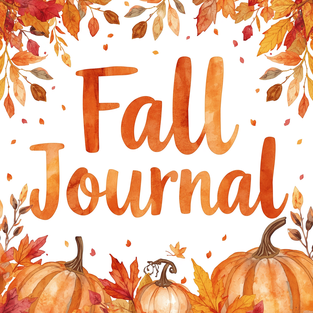 Fall Creative Writing Journal